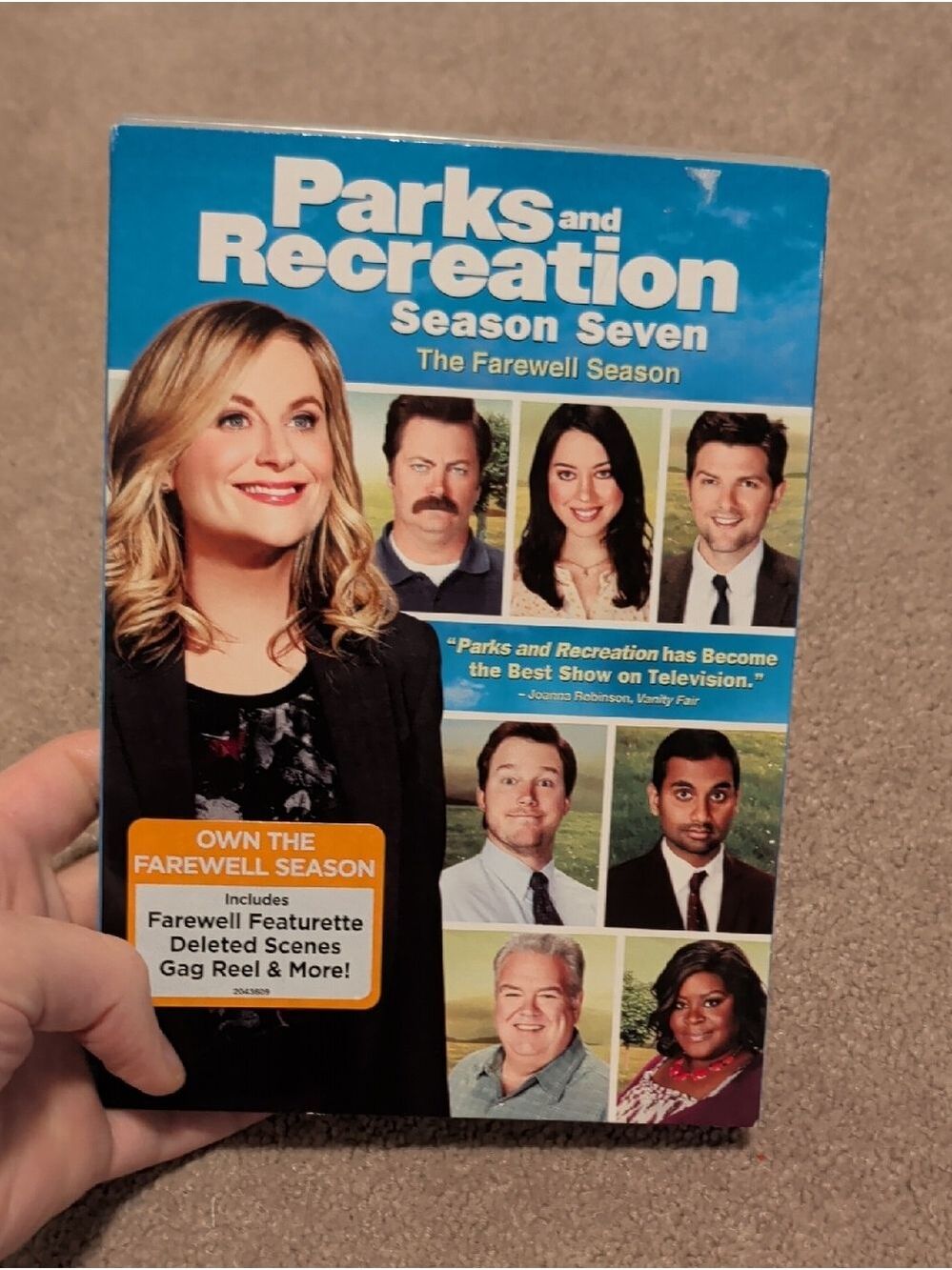 💚 2/$20 Parks and‎ Recreation Season Seven DVD Tv Show